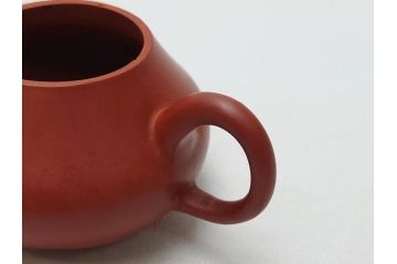 嘉慶年製　朱泥　急須(中国、唐物、煎茶道具、茶道具、茶器)(R-062678)