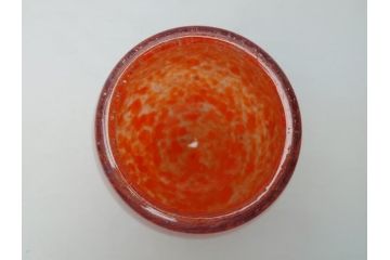 ガラス工芸　岩田藤七　花瓶(共箱付き、花入、フラワーベース、花器、硝子、グラス、岩田ガラス)(R-062680)