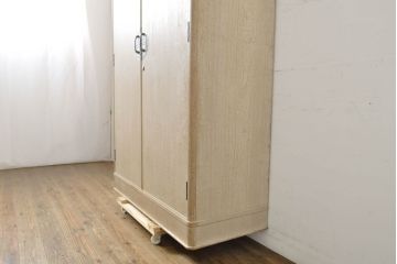 中古　伝統工芸士　田澤謙介作　繊細な金具が上品な雰囲気を演出する加茂総桐箪笥(大丸、桐たんす、着物箪笥、引き出し、衣装タンス、和タンス)(R-062685)