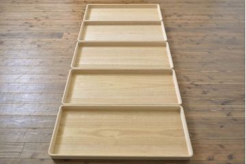 中古　伝統工芸士　田澤謙介作　繊細な金具が上品な雰囲気を演出する加茂総桐箪笥(大丸、桐たんす、着物箪笥、引き出し、衣装タンス、和タンス)(R-062685)