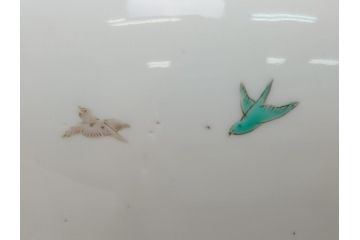 酒井田柿右衛門　花鳥文　孔雀　牡丹　花瓶(花器、花入れ、フラワーベース)(R-062689)