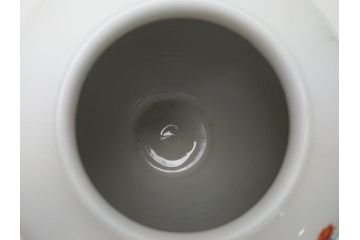 酒井田柿右衛門　花鳥文　孔雀　牡丹　花瓶(花器、花入れ、フラワーベース)(R-062689)