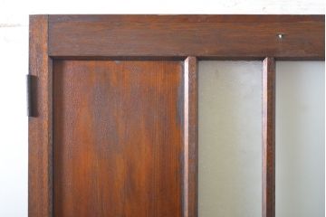 アンティーク建具　レトロな空間を演出するドア1枚(扉、木製ドア、建具)(R-062701)