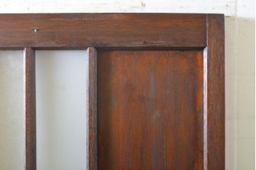 アンティーク建具　レトロな空間を演出するドア1枚(扉、木製ドア、建具)(R-062701)