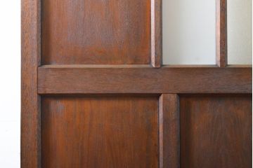 アンティーク建具　レトロな空間を演出するドア1枚(扉、木製ドア、建具)(R-062701)