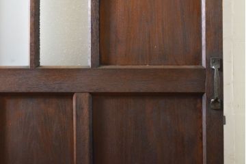 アンティーク建具　レトロな空間を演出するドア1枚(扉、木製ドア、建具)(R-062701)