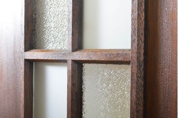 アンティーク建具　レトロな空間を演出するドア1枚(扉、木製ドア、建具)(R-062701)