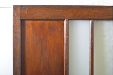 アンティーク建具　レトロな空間を演出するドア1枚(扉、木製ドア、建具)(R-062701)