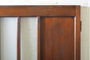 アンティーク建具　レトロな空間を演出するドア1枚(扉、木製ドア、建具)(R-062701)