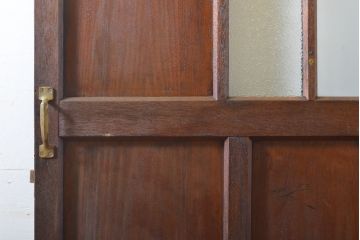 アンティーク建具　レトロな空間を演出するドア1枚(扉、木製ドア、建具)(R-062701)