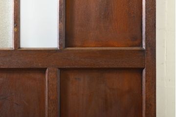 アンティーク建具　レトロな空間を演出するドア1枚(扉、木製ドア、建具)(R-062701)
