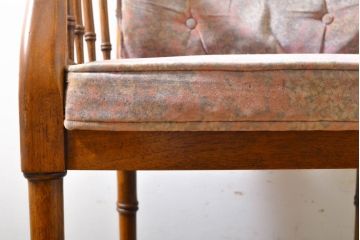 中古　DREXEL HERITAGE(ドレクセルヘリテイジ)　くつろぎの時間を演出するアームチェア(椅子、イス、ダイニングチェア)(R-062710)