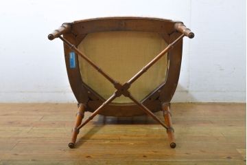 中古　DREXEL HERITAGE(ドレクセルヘリテイジ)　くつろぎの時間を演出するアームチェア(椅子、イス、ダイニングチェア)(R-062710)