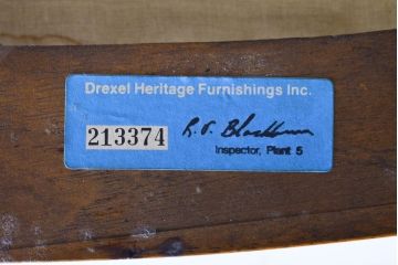 中古　DREXEL HERITAGE(ドレクセルヘリテイジ)　くつろぎの時間を演出するアームチェア(椅子、イス、ダイニングチェア)(R-062710)