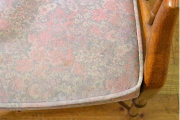中古　DREXEL HERITAGE(ドレクセルヘリテイジ)　くつろぎの時間を演出するアームチェア(椅子、イス、ダイニングチェア)(R-062711)