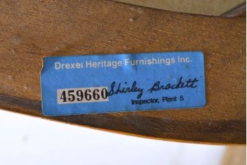 中古　DREXEL HERITAGE(ドレクセルヘリテイジ)　くつろぎの時間を演出するアームチェア(椅子、イス、ダイニングチェア)(R-062711)