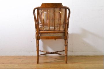 中古　DREXEL HERITAGE(ドレクセルヘリテイジ)　くつろぎの時間を演出するアームチェア(椅子、イス、ダイニングチェア)(R-062712)