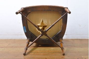 中古　DREXEL HERITAGE(ドレクセルヘリテイジ)　くつろぎの時間を演出するアームチェア(椅子、イス、ダイニングチェア)(R-062712)