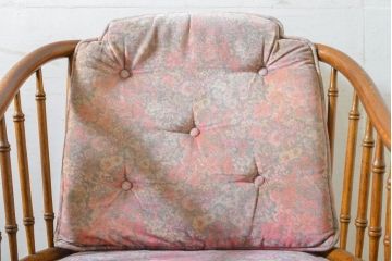 中古　DREXEL HERITAGE(ドレクセルヘリテイジ)　くつろぎの時間を演出するアームチェア(椅子、イス、ダイニングチェア)(R-062713)