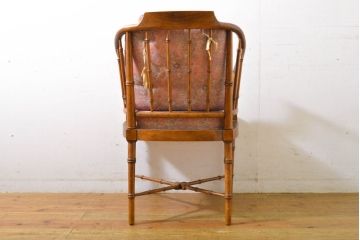 中古　DREXEL HERITAGE(ドレクセルヘリテイジ)　くつろぎの時間を演出するアームチェア(椅子、イス、ダイニングチェア)(R-062713)