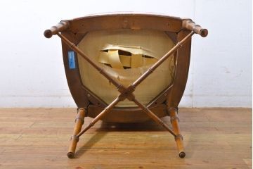中古　DREXEL HERITAGE(ドレクセルヘリテイジ)　くつろぎの時間を演出するアームチェア(椅子、イス、ダイニングチェア)(R-062713)