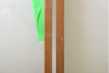 レトロ建具　昭和レトロ　シンプルなデザインでお部屋に取り入れやすいガラス窓4枚セット(引き戸、ガラス戸、建具)(R-062715)