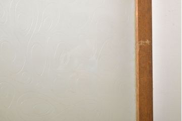 レトロ建具　昭和レトロ　シンプルなデザインでお部屋に取り入れやすいガラス窓4枚セット(引き戸、ガラス戸、建具)(R-062715)