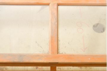 アンティーク家具　レトロな雰囲気溢れる平置き卓上ガラスケース(ショーケース、陳列棚、店舗什器、コレクションケース)(R-062721)