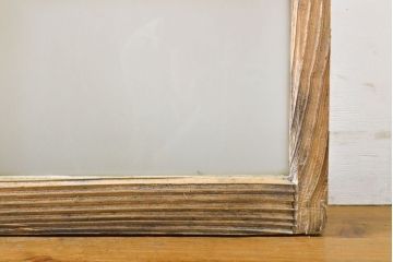 和製アンティーク　大正ロマンな雰囲気溢れるガラス窓3枚セット(ガラス戸、引き戸、建具)(R-062723)