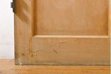 アンティーク建具　レトロな空間づくりにおすすめなドア1枚(扉、木製ドア、建具)(R-062725)