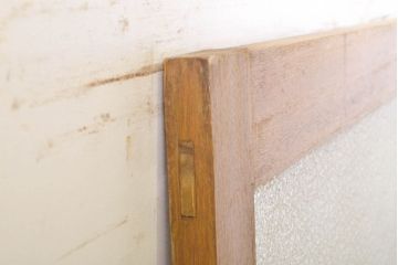 アンティーク建具　レトロな空間づくりにおすすめなドア1枚(扉、木製ドア、建具)(R-062725)
