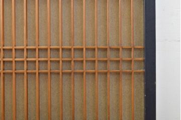 和製アンティーク　上品な佇まいが魅力の書院戸2枚セット(障子戸、引き戸、建具)(R-062727)