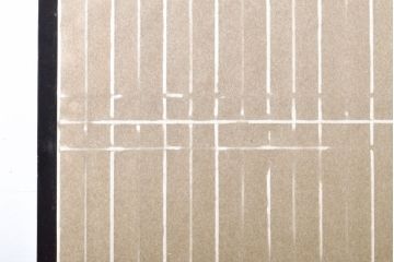 和製アンティーク　上品な佇まいが魅力の書院戸2枚セット(障子戸、引き戸、建具)(R-062727)