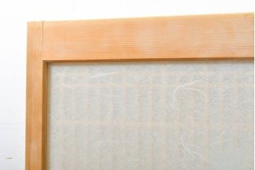 和製ビンテージ　両面ガラス　ディスプレイとしてもおすすめのガラス書院戸4枚セット(窓、引き戸、ヴィンテージ)(R-062728)