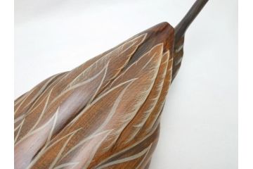 Big Sky Carvers社　Bozeman Montana　USA　ハンドメイド　木製デコイ(水鳥、鴨、カモ、バードカービング、彫刻、絵付師、サイン入り、置物、置き物)(R-062747)