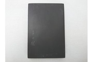 平安象彦　銀縁　木製　蒔絵　純銀水滴　若田石硯(硯箱、共箱付き)(R-062749)