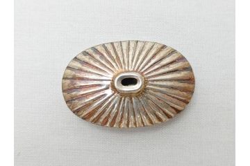平安象彦　銀縁　木製　蒔絵　純銀水滴　若田石硯(硯箱、共箱付き)(R-062749)