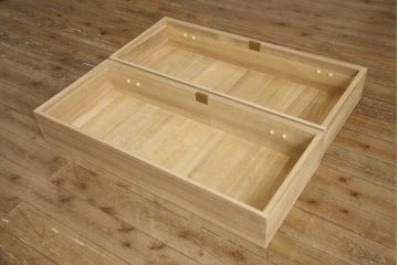 中古　国産　職人手作り　凛とした佇まいが魅力の桐箪笥(定価約150万円)(胴厚、四方丸、桐たんす、和タンス、衣装箪笥、収納箪笥、着物箪笥)(R-062762)