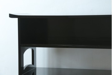 中古　美品　輪島塗り　こだわりの和の空間を演出する飾り棚　(R-062763)