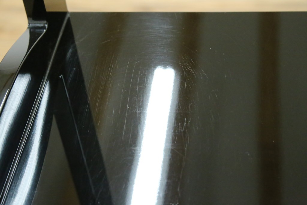 中古　美品　輪島塗り　こだわりの和の空間を演出する飾り棚　(R-062763)