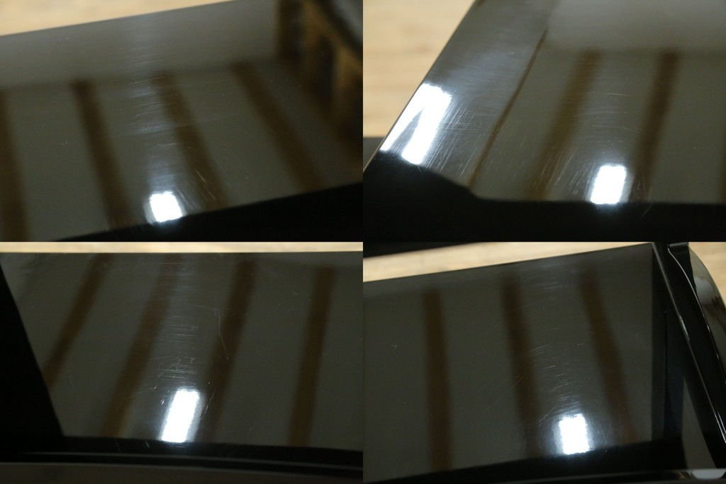 中古　美品　輪島塗り　こだわりの和の空間を演出する飾り棚　(R-062763)