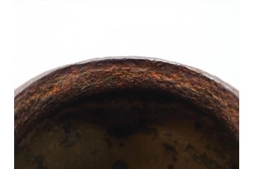 釜師　宮崎寒雉(彦九郎)　江戸中期　金銀象嵌　草花昆虫文　鉄瓶(鐵瓶、茶道具、共箱付き)(R-062770)