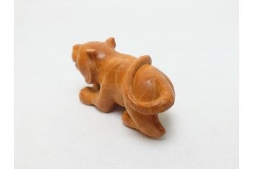 寿康斎　虎　竜　根付2点(トラ、龍、提げ物、共箱付き)(R-062774)