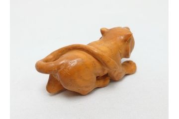 寿康斎　虎　竜　根付2点(トラ、龍、提げ物、共箱付き)(R-062774)