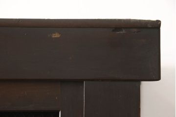 和製アンティーク　凛とした美しさが上品な和を演出してくれる近江水屋箪笥(食器棚、戸棚、収納棚、キャビネット、重ね箪笥)(R-062778)
