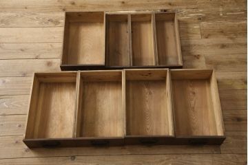 和製アンティーク　凛とした美しさが上品な和を演出してくれる近江水屋箪笥サイドボード(食器棚、戸棚、収納棚、キャビネット)(R-062779)