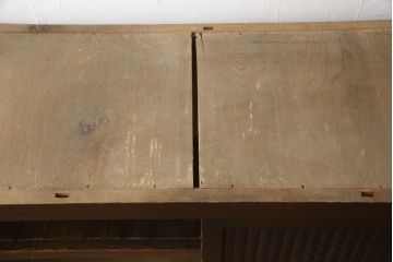 和製アンティーク　凛とした美しさが上品な和を演出してくれる近江水屋箪笥サイドボード(食器棚、戸棚、収納棚、キャビネット)(R-062780)