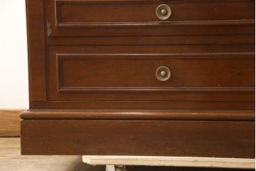 中古　DREXEL HERITAGE(ドレクセルヘリテイジ)　リメイク　クラシカルな雰囲気が素敵なベンチ収納(ソファ、チェスト)(R-062782)