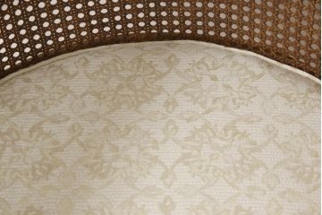 中古　DREXEL HERITAGE(ドレクセルヘリテイジ)　Grand Villa(グランドヴィラ)　くつろぎの時間を演出するキャスター付きパーティーチェア(ダイニングチェア、アームチェア)(R-062783)