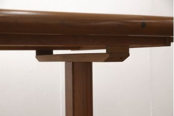 デンマークビンテージ　GUDME(グドメ)　Niels.O.Moller(ニールス・O・モラー)デザイン　チーク材　北欧テイストのお部屋づくりにおすすめなオーバルダイニングテーブル(エクステンションテーブル、6人掛け、4人掛け、ヴィンテージ)(R-062786)